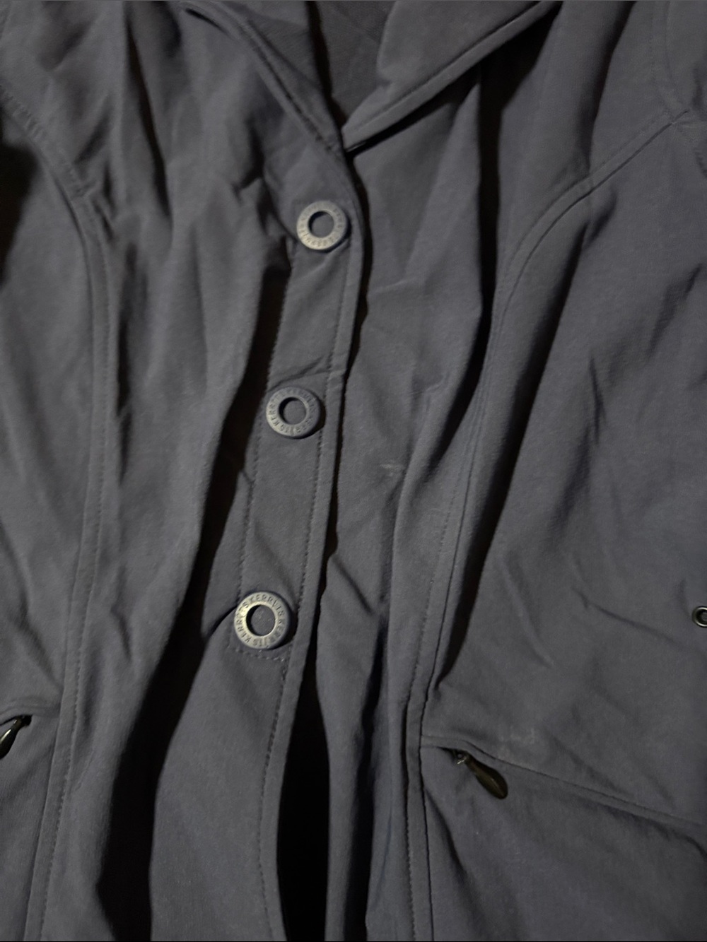 Kerrits Navy Three-Button Riding Blazer Jacket - Picture 3 of 9